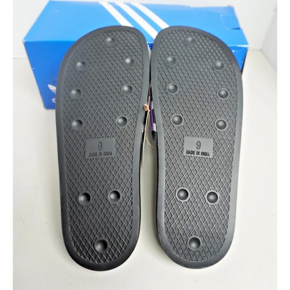 Adidas Originals Adilette Pride Mens Slides Slip Ons Love Unites NWT